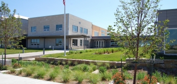 The new LEED Platinum K-12 school in Greensburg, Kansas. | Photo from Greensburg GreenTown, NREL 19952 The new LEED Platinum K-12 school in Greensburg, Kansas. | Photo from Greensburg GreenTown, NREL 19952
