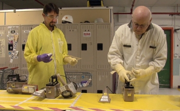 Industrial Hygiene employees at Hanfordâs Plutonium Finishing Plant streamlined and consolidated their operations, increasing safety and efficiency for employees on the project. Industrial Hygiene employees at Hanfordâs Plutonium Finishing Plant streamlined and consolidated their operations, increasing safety and efficiency for employees on the project.