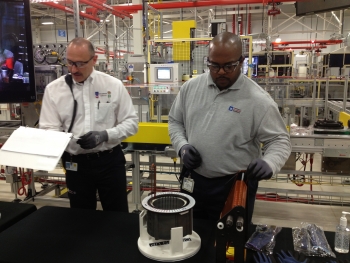 The General Motors Baltimore Operations facility at White Marsh is producing electric motors for the Chevrolet Spark EV and is the first time a domestic automaker is building electric motors for an electric vehicle in the United States. | Energy Department photo The General Motors Baltimore Operations facility at White Marsh is producing electric motors for the Chevrolet Spark EV and is the first time a domestic automaker is building electric motors for an electric vehicle in the United States. | Energy Department photo