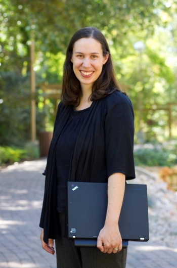 Kristine Montheith is a computer scientist at Laurence Livermore National Laboratory. Photo from BYU News. Kristine Montheith is a computer scientist at Laurence Livermore National Laboratory. Photo from BYU News.