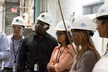 Students in the Mickey Leland Energy Fellowship tour the National Energy Technology Laboratory in Morgantown, WV. Students in the Mickey Leland Energy Fellowship tour the National Energy Technology Laboratory in Morgantown, WV.