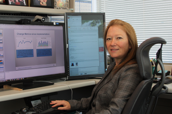 Robyne Teslich is the Information Technology (IT) Services Program Leader for the Chief Information Officer (CIO) at Lawrence Livermore National Laboratory (LLNL). Robyne Teslich is the Information Technology (IT) Services Program Leader for the Chief Information Officer (CIO) at Lawrence Livermore National Laboratory (LLNL).
