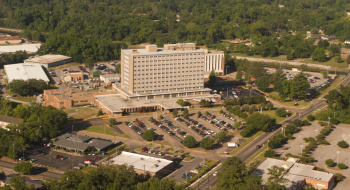 Thanks to funding from the Recovery Act, the University of South Alabama Medical Center is saving energy while providing better care to its patients. | Photo courtesy of the University of South Alabama Medical Center. Thanks to funding from the Recovery Act, the University of South Alabama Medical Center is saving energy while providing better care to its patients. | Photo courtesy of the University of South Alabama Medical Center.