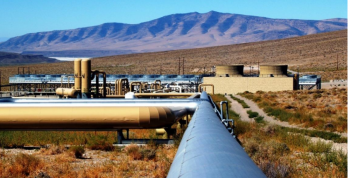 <strong>April 2013:</strong> The Energy Department recognizes the nationâs first commercial enhanced geothermal system (EGS) project to supply electricity to the grid. Based in Churchill County, Nevada, Ormat Technologiesâ Desert Peak 2 EGS project has increased power output of its nearby operating geothermal field by nearly 38% â providing an additional 1.7 megawatts of power to the grid and validating this emerging clean energy technology. <a href="http://www.energy.gov/articles/nevada-deploys-first-us-commercial-grid-connected-enhanced-geothermal-system?__utma=1.822254579.1380221839.1387901378.1388417149.85&__utmb=1.3.10.1388417149&__utmc=1&__utmx=-&__utmz=1.1388417149.85.58.utmcsr=google|utmccn=(organic)|utmcmd=organic|utmctr=(not%20provided)&__utmv=-&__utmk=123660043">Learn more.</a> | <em>
Photo of Desert Peak geothermal field courtesy of Ormat Technologies </em> <strong>April 2013:</strong> The Energy Department recognizes the nationâs first commercial enhanced geothermal system (EGS) project to supply electricity to the grid. Based in Churchill County, Nevada, Ormat Technologiesâ Desert Peak 2 EGS project has increased power output of its nearby operating geothermal field by nearly 38% â providing an additional 1.7 megawatts of power to the grid and validating this emerging clean energy technology. <a href="http://www.energy.gov/articles/nevada-deploys-first-us-commercial-grid-connected-enhanced-geothermal-system?__utma=1.822254579.1380221839.1387901378.1388417149.85&__utmb=1.3.10.1388417149&__utmc=1&__utmx=-&__utmz=1.1388417149.85.58.utmcsr=google|utmccn=(organic)|utmcmd=organic|utmctr=(not%20provided)&__utmv=-&__utmk=123660043">Learn more.</a> | <em>
Photo of Desert Peak geothermal field courtesy of Ormat Technologies </em>