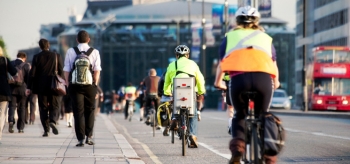 Biking to work is a great way to save money on gas and get some exercise. | Photo courtesy of ©iStockphoto.com/DesignSensation Biking to work is a great way to save money on gas and get some exercise. | Photo courtesy of ©iStockphoto.com/DesignSensation