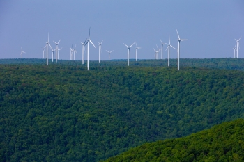 Mehoopany wind farm in Pennsylvania can produce enough energy to power more than 40,000 homes under a contract with Old Dominion Electric Cooperative and the Southern Maryland Electric Cooperative. Old Dominion was named one of the winners of the Wind Cooperative of the Year Award last week. | Photo courtesy Old Dominion Electric Cooperative Mehoopany wind farm in Pennsylvania can produce enough energy to power more than 40,000 homes under a contract with Old Dominion Electric Cooperative and the Southern Maryland Electric Cooperative. Old Dominion was named one of the winners of the Wind Cooperative of the Year Award last week. | Photo courtesy Old Dominion Electric Cooperative