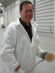 Tom Bos is one of nine employees hired at wind turbine blade manufacturer Energetx Composites from the first class of students to graduate from Grand Rapids Community College's composites technician course. | Photo courtesy Energetx Tom Bos is one of nine employees hired at wind turbine blade manufacturer Energetx Composites from the first class of students to graduate from Grand Rapids Community College's composites technician course. | Photo courtesy Energetx
