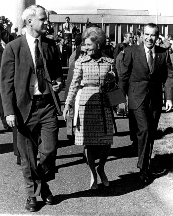 James Schlesinger and President and Mrs. Nixon Tour Hanford