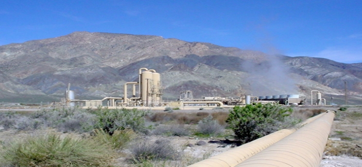 The Dixie Valley Geothermal Plant in Nevada produces 60 MW of electricity. The Dixie Valley Geothermal Plant in Nevada produces 60 MW of electricity.