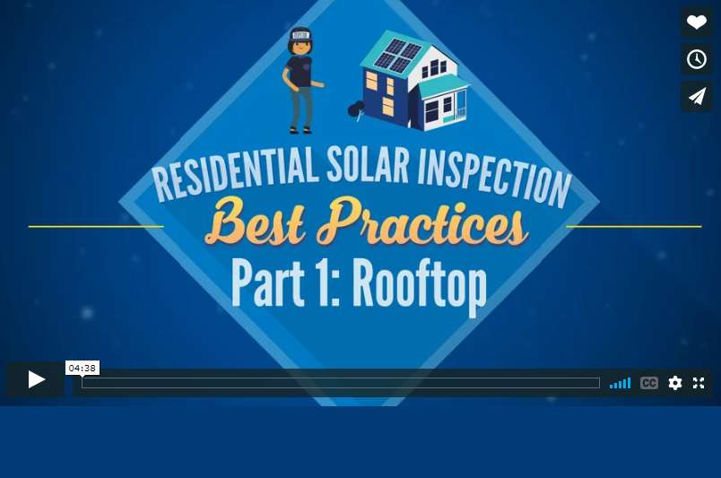 Residential Solar Inspection Best Practices
