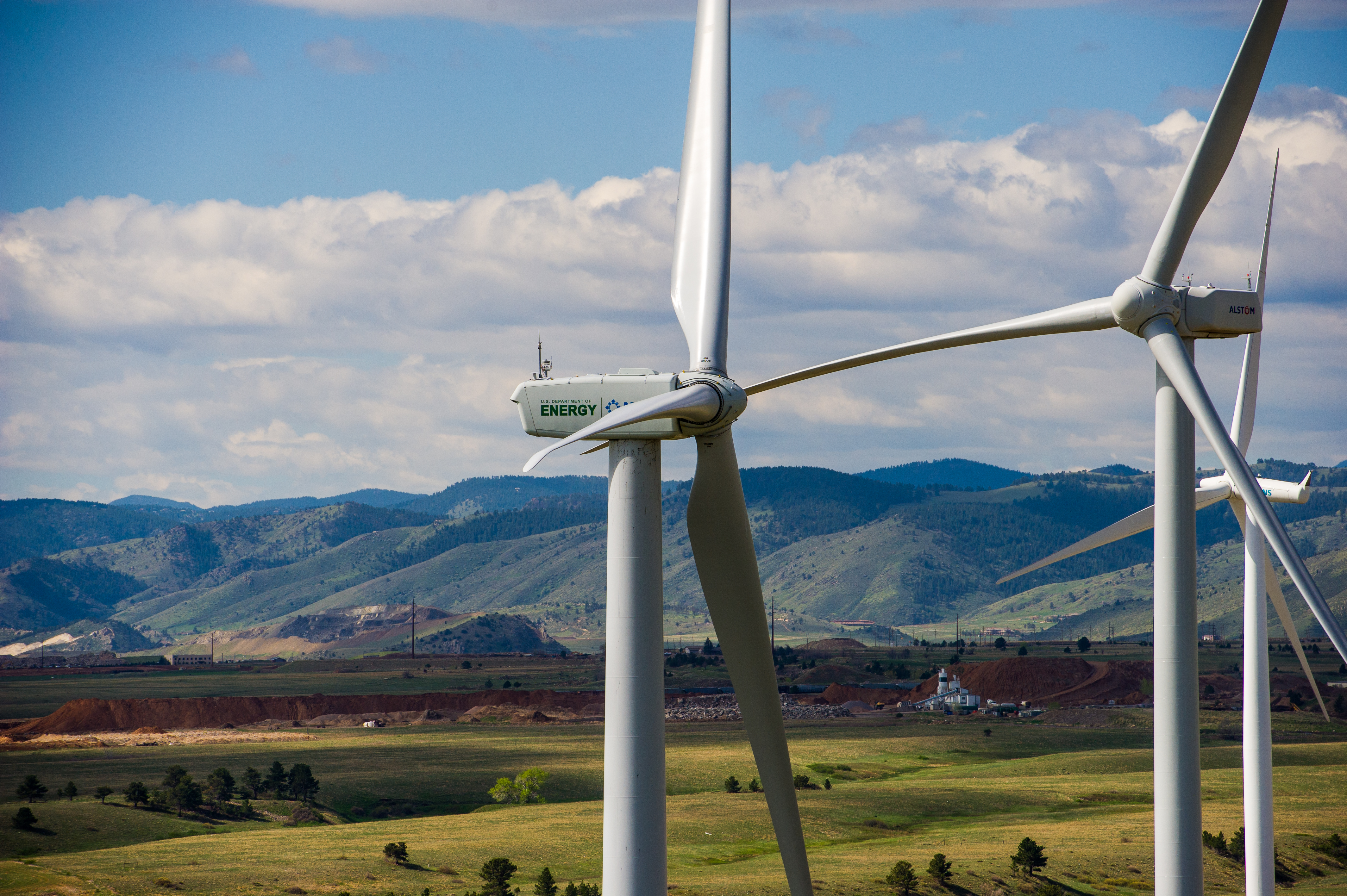 Estimate the Energy of an Utterly Massive Wind Turbine