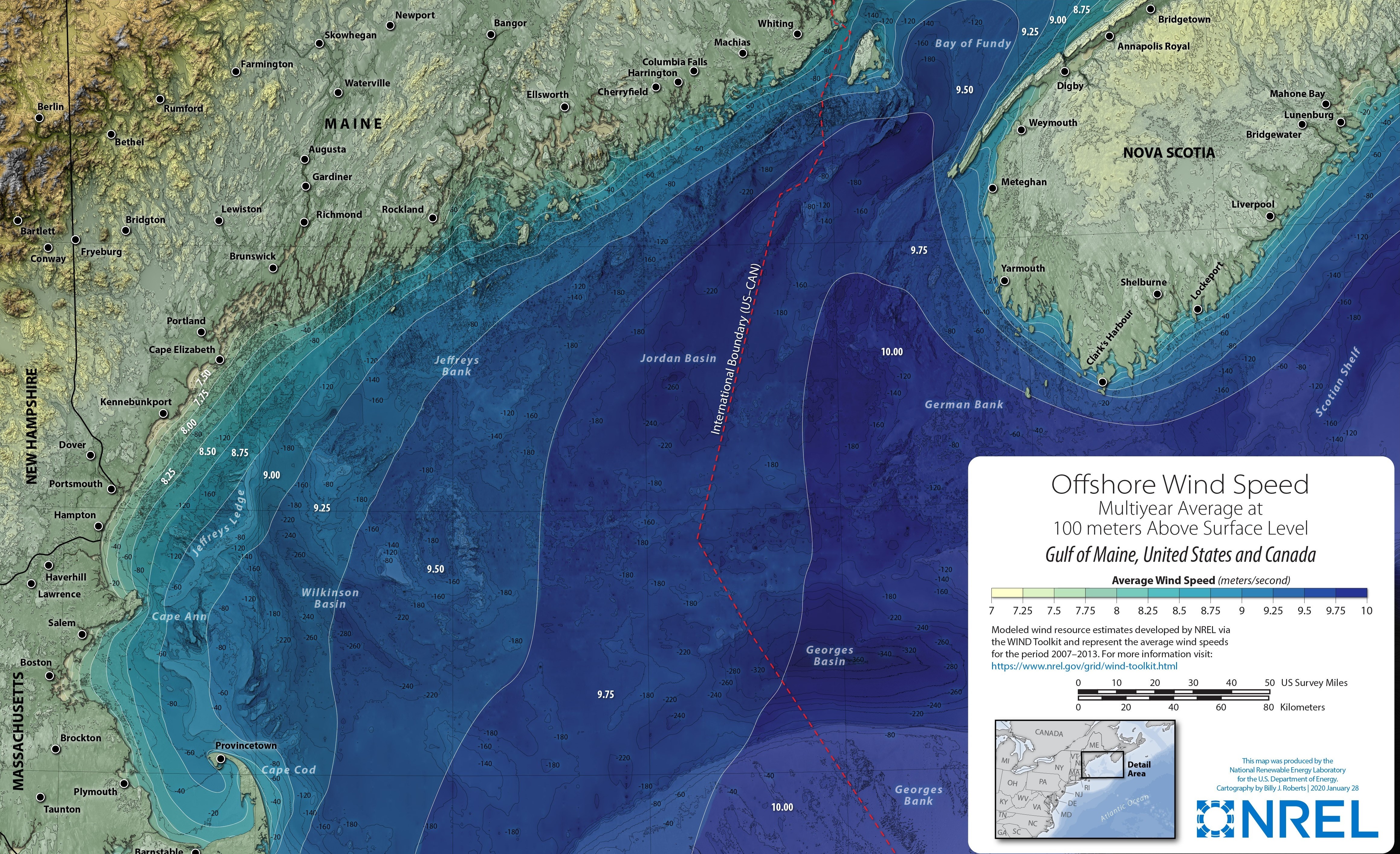 DOE Publishes 100-Meter Mid-Atlantic Wind Resource Maps and Tutorial ...