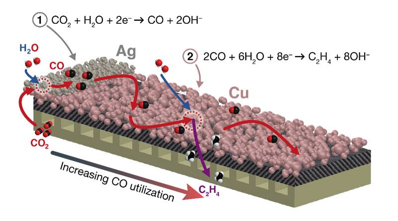 A New Tandem Catalyst Converts Carbon Dioxide into Valuable Multicarbon  Products More Selectively