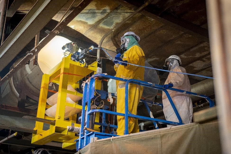 Pipe Crawling Robot Helps Paducah Prepare for Demolition