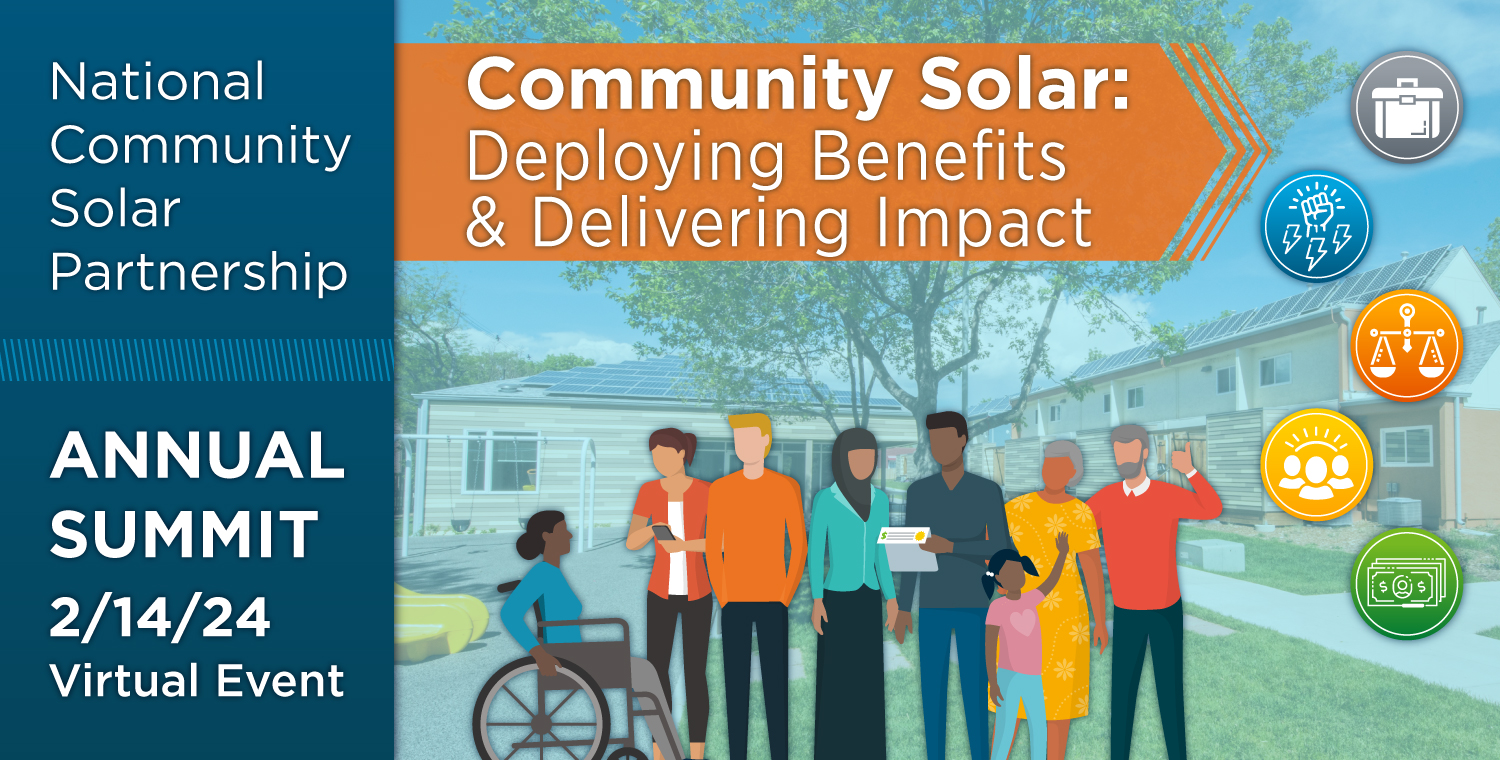 2024 National Community Solar Partnership Annual Summit Department of