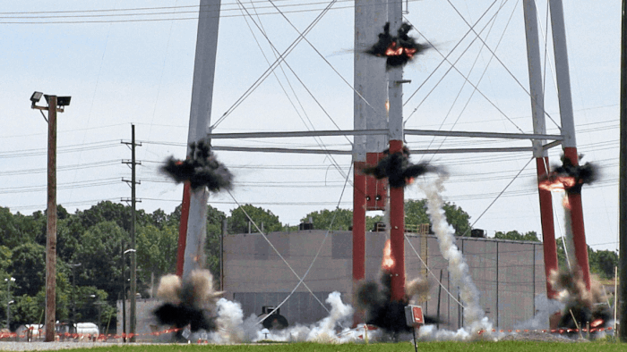 Paducah Water tower demolition