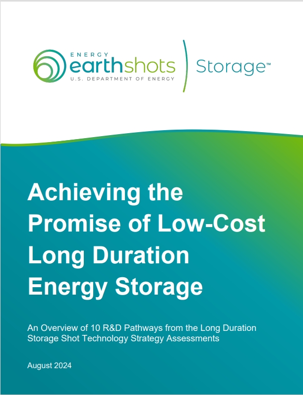 Driving Down Costs for Long Duration Energy Storage Technologies: A Path to Innovation