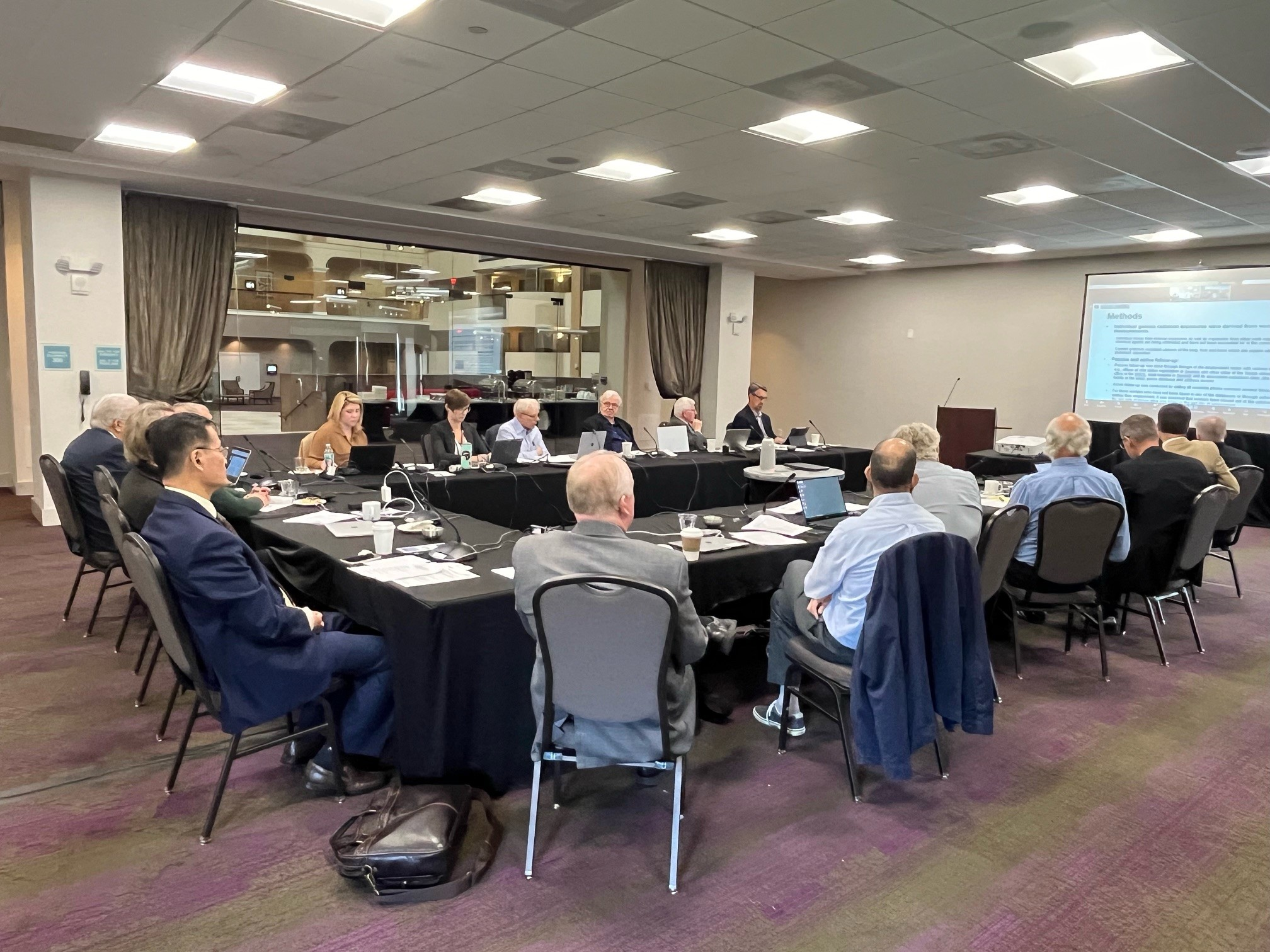 Scientific Review Group meeting held with U.S. scientists in October 2023