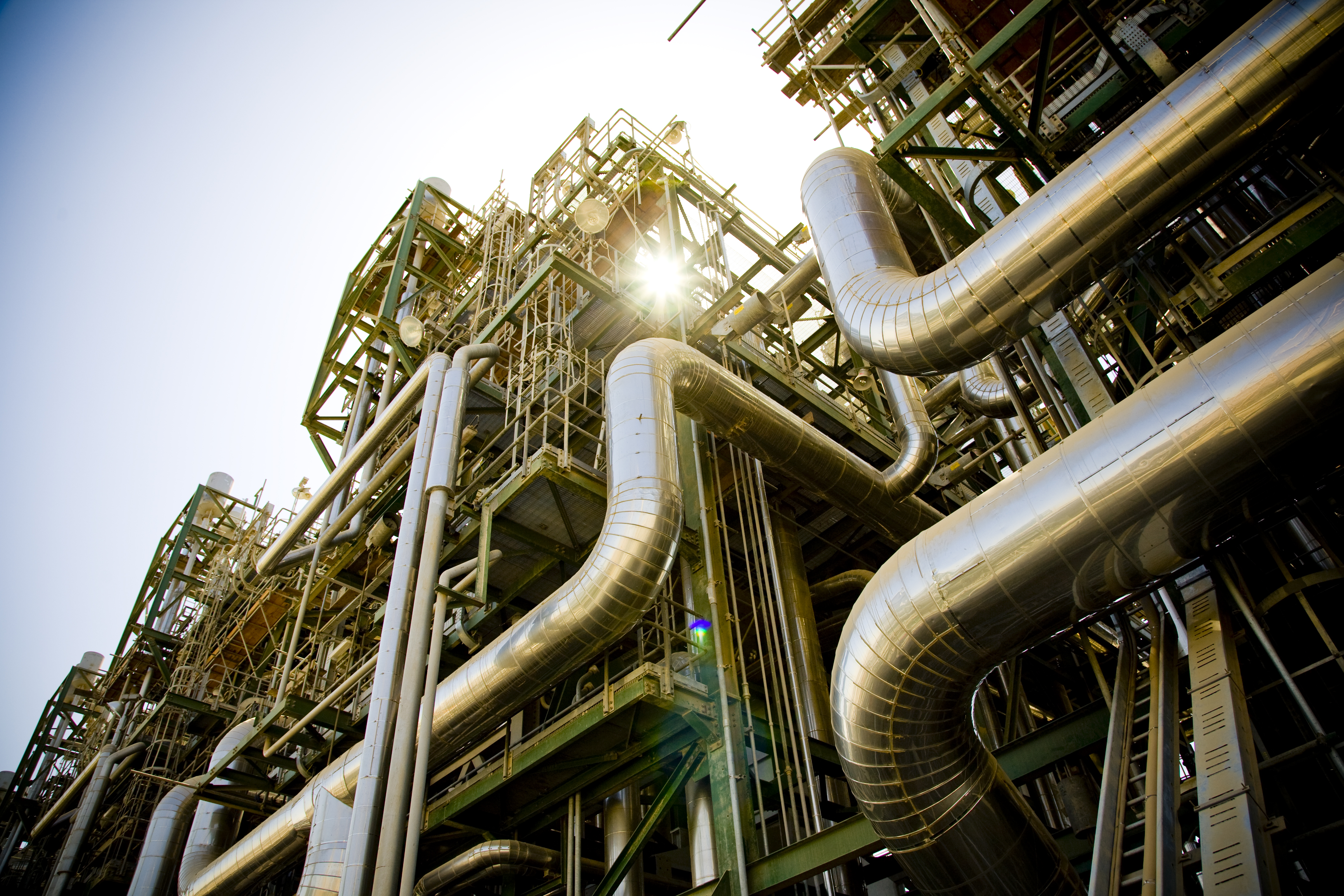 Close-up of ethylene cracker; photo courtesy of Technip Energies