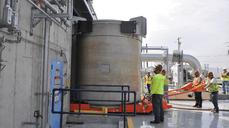 Rotating images of the Hanford Site