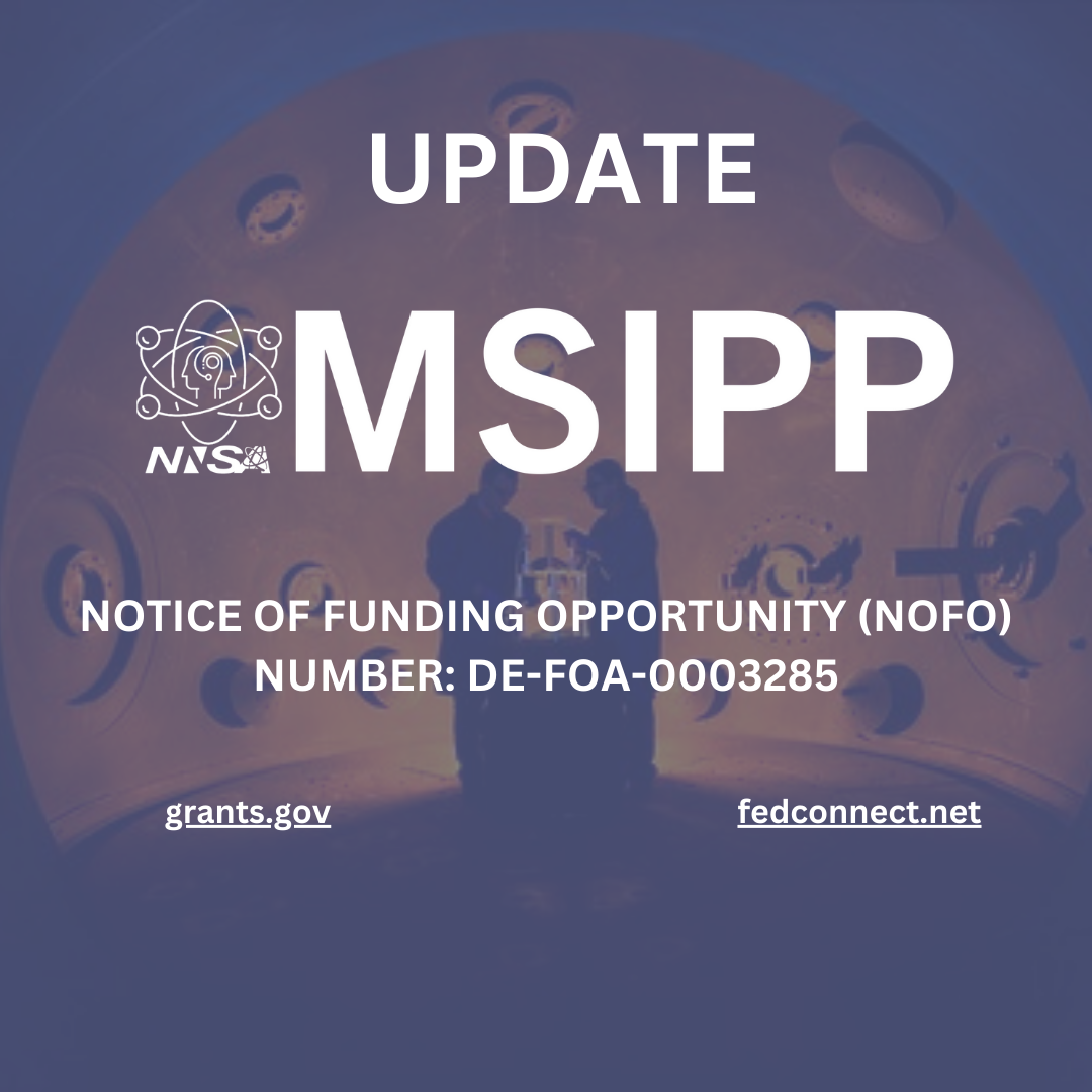 NOFO Update