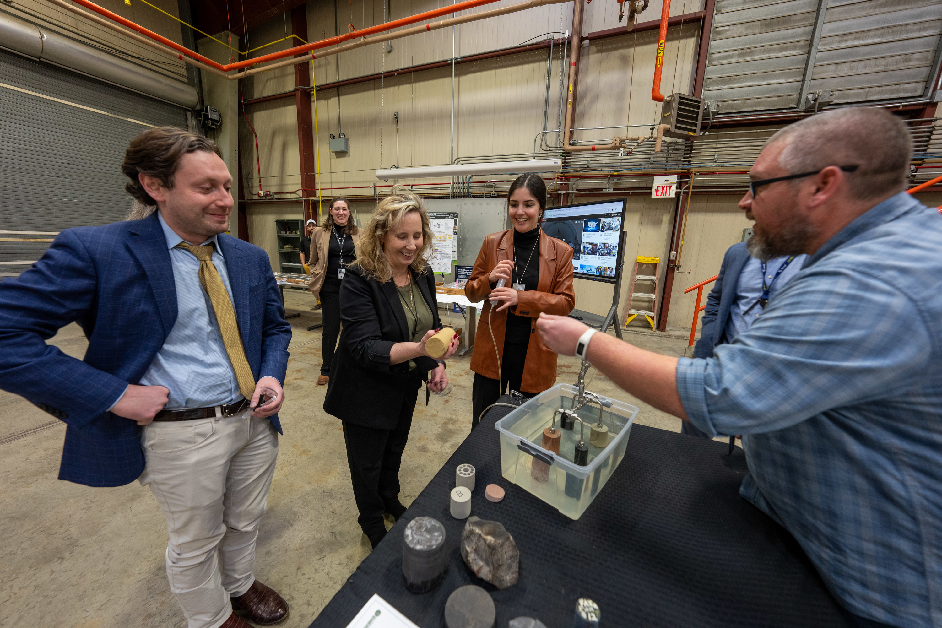 FECM Leadership visits NETL Morgantown campus.