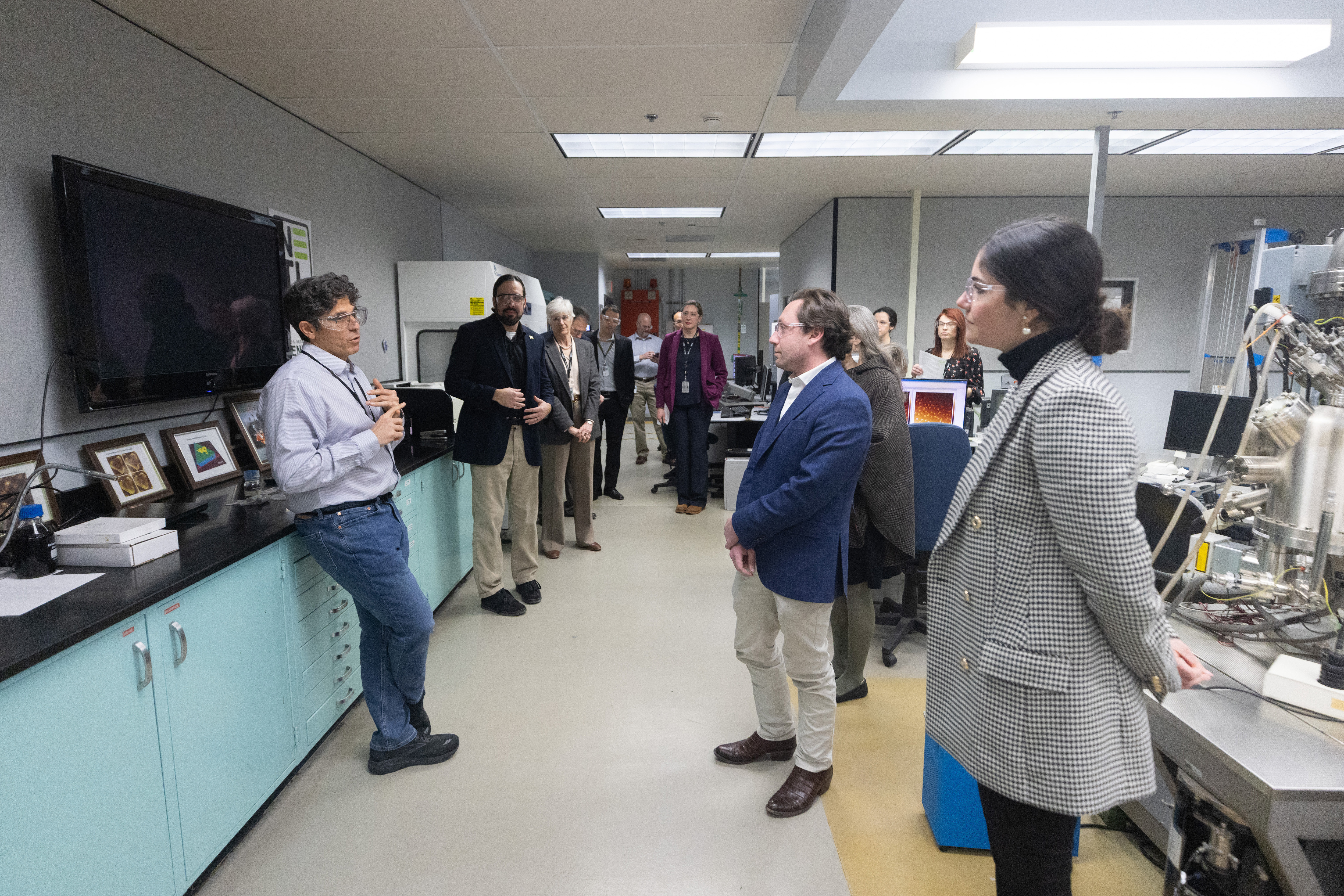 FECM Leadership visits NETL Pittsburgh campus.