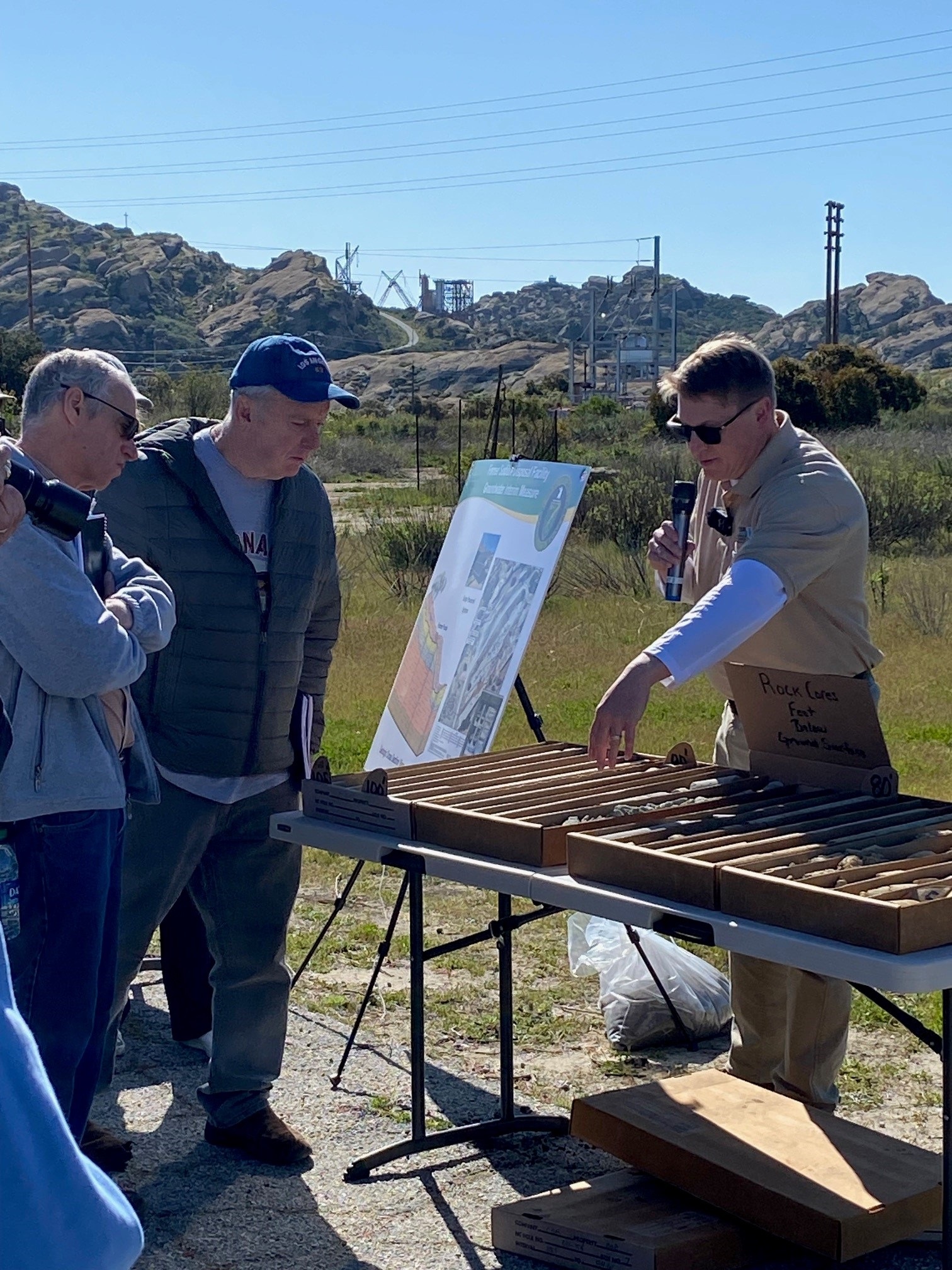 DOE participates in groundwater site tour