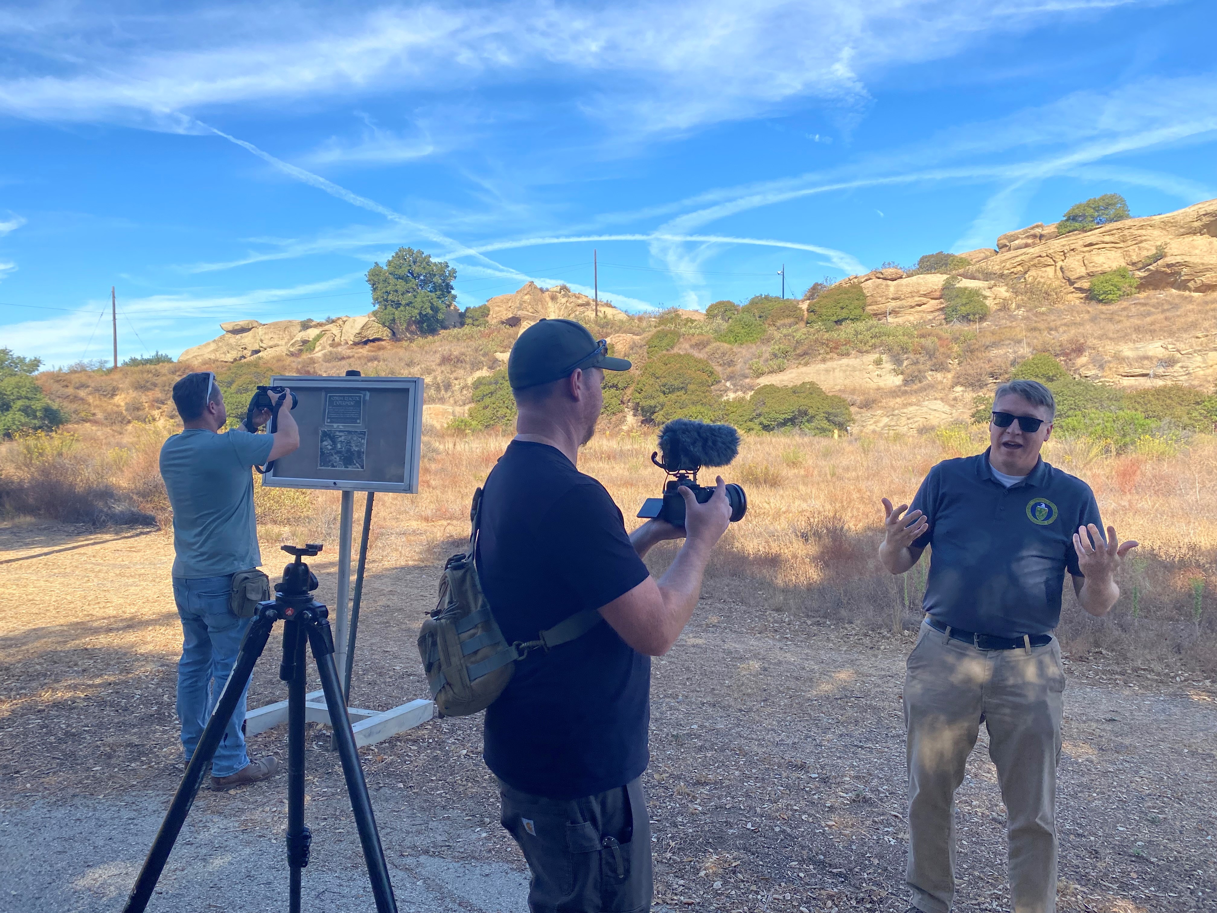 Andrew Walker films interview with Josh Mengers