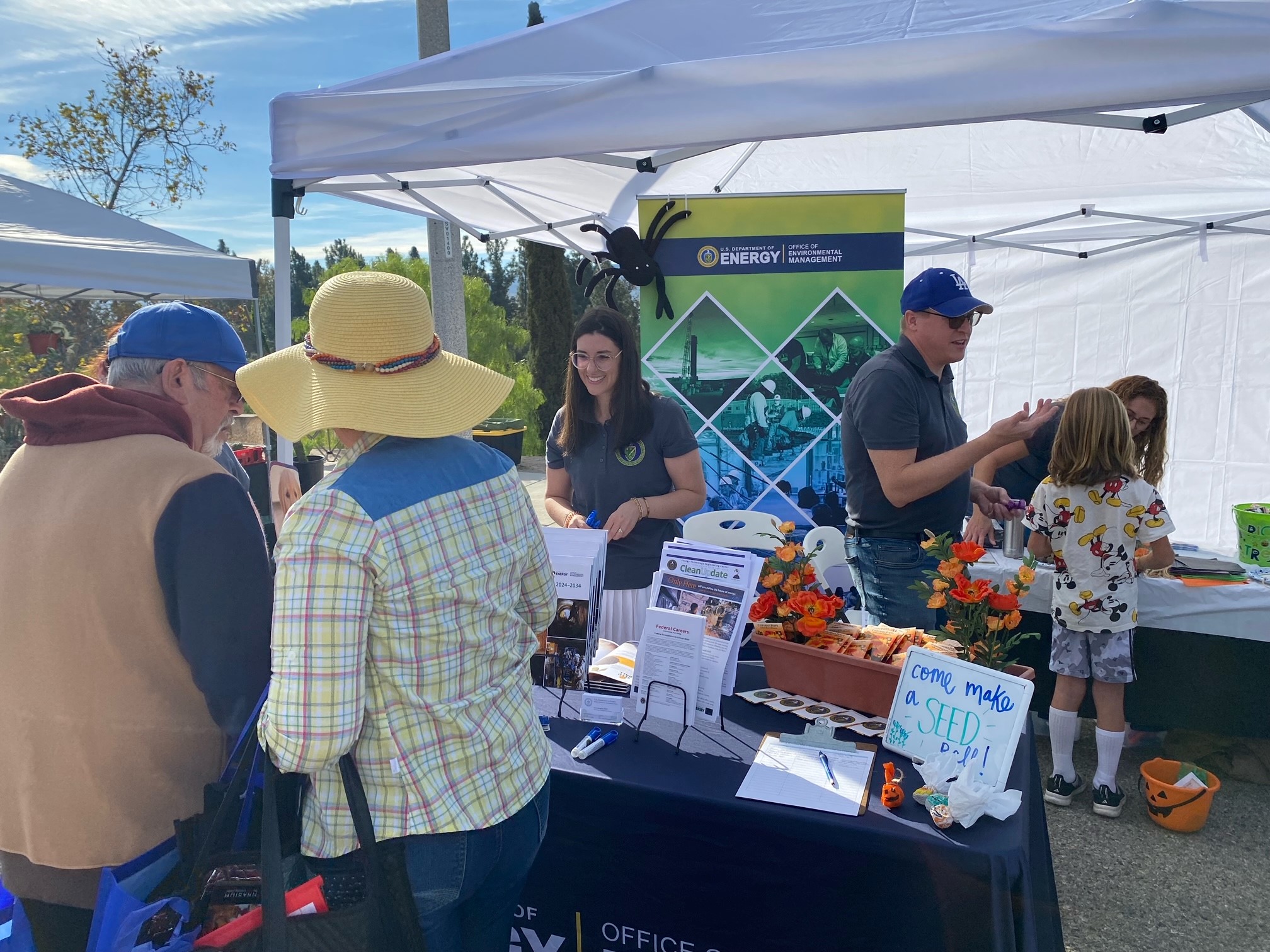 DOE team at street fair
