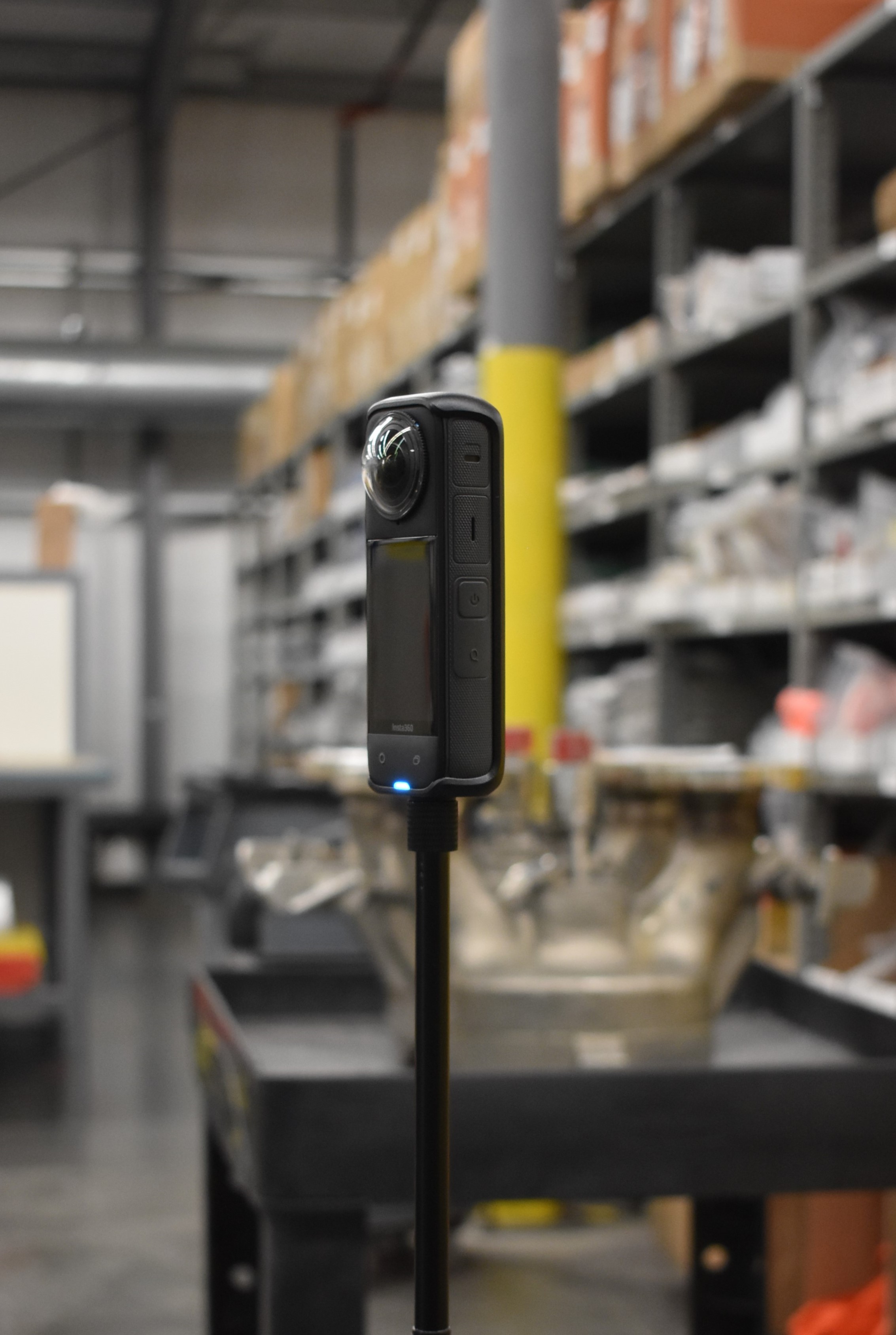 A 360-degree camera used to create virtual walkthroughs.