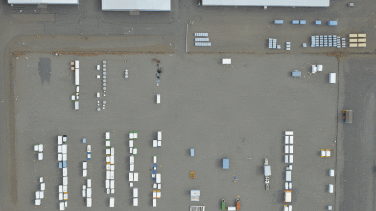 Rotating set of images from the Hanford Site before and after demolition