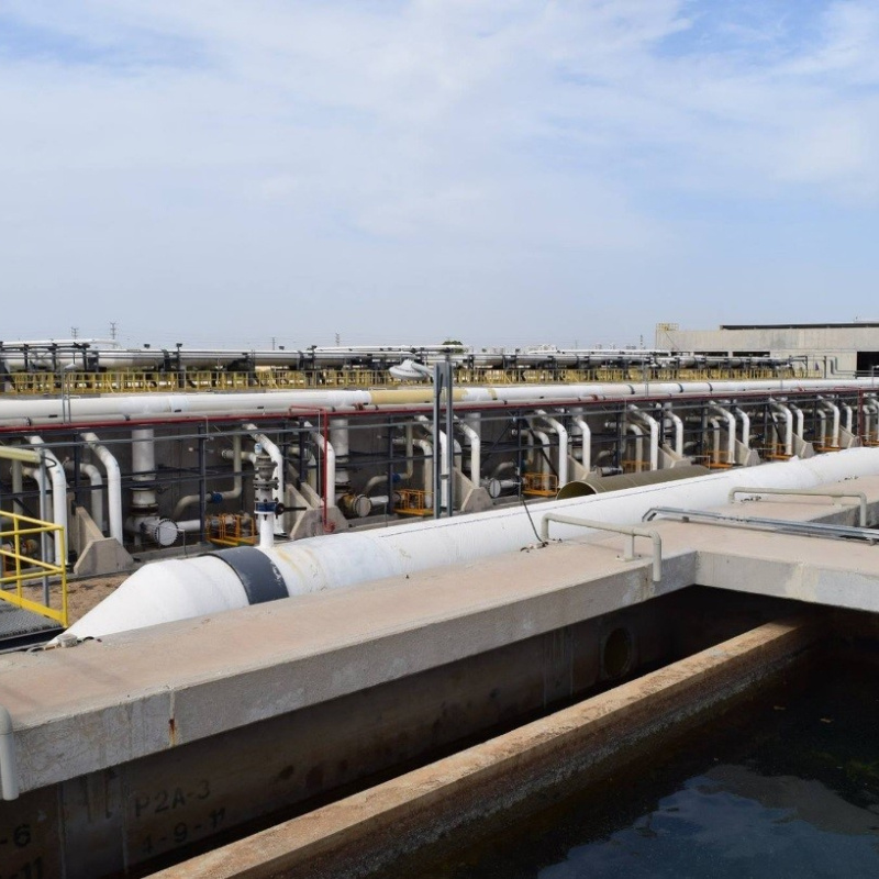 View of Israel’s Sorek Desalination Plant