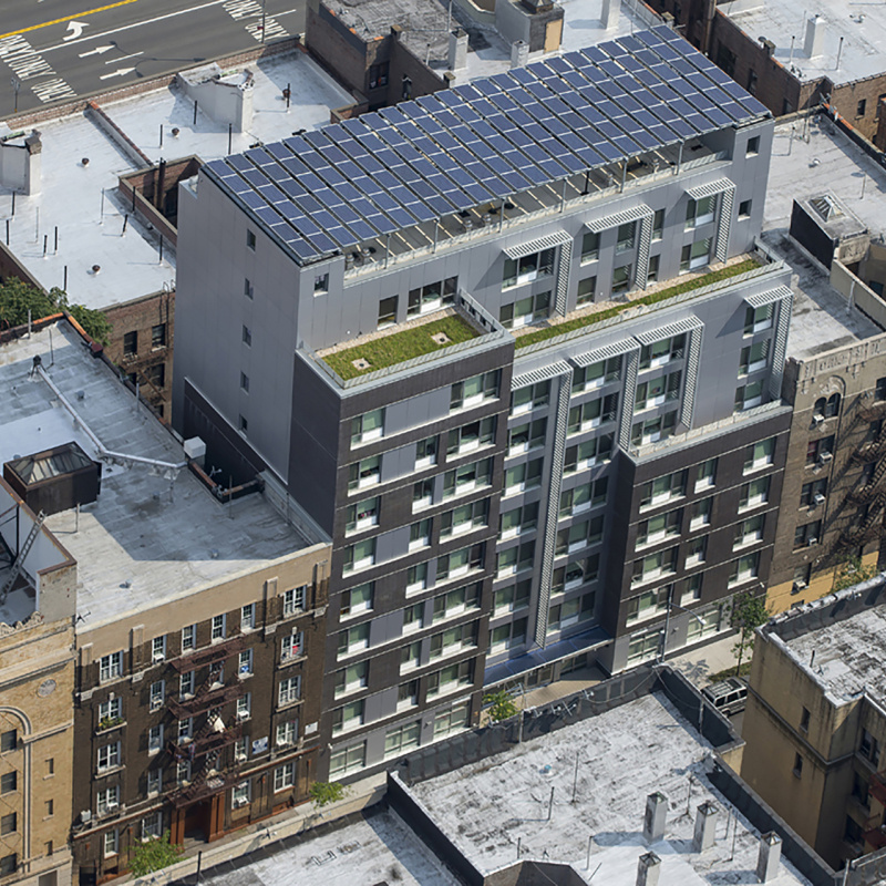 Solar building from photo contest