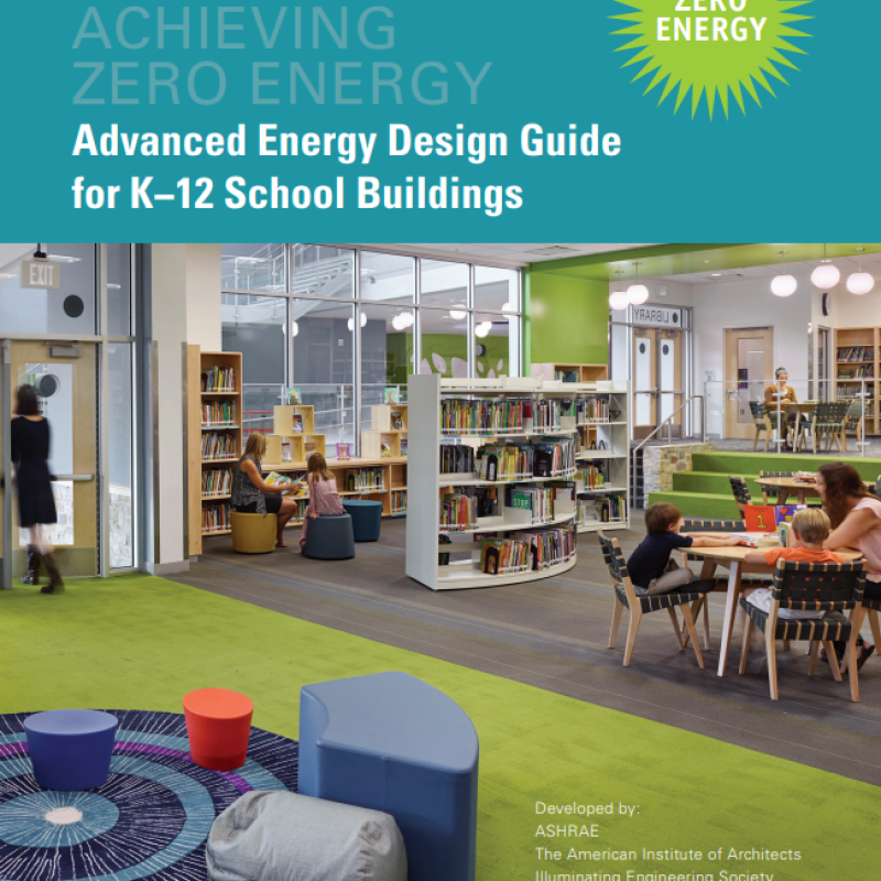 Cover image of Advanced Energy Design Guide for K-12 School Buildings.