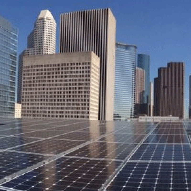 Mickey Leland Federal Building Solar Panel