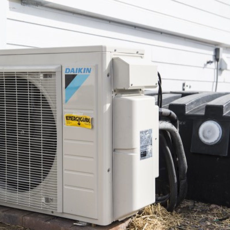 A home air conditioner