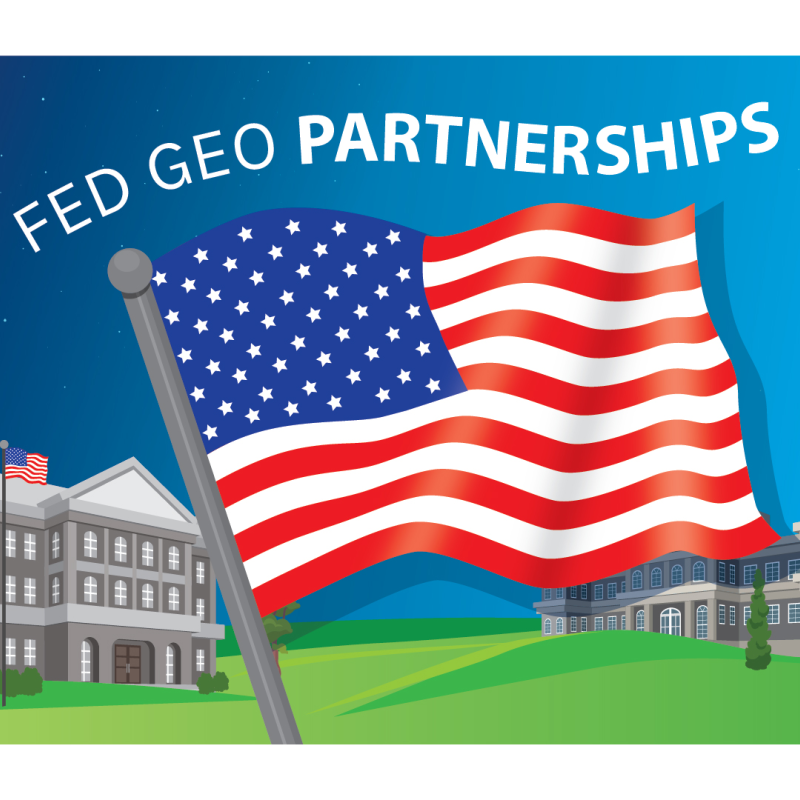 Federal Geothermal Partnerships postcard image