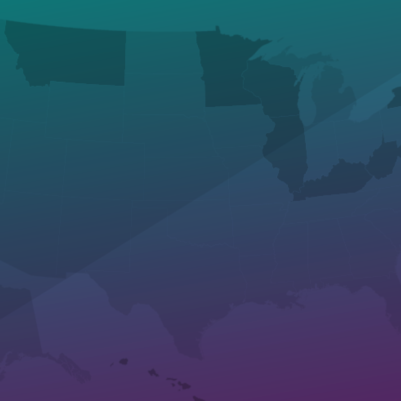 Thumbnail image with a U.S. map shaded with blue and green.