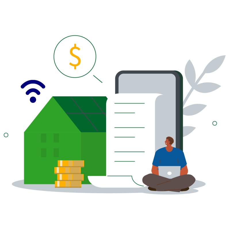 Savings Hub House Graphic