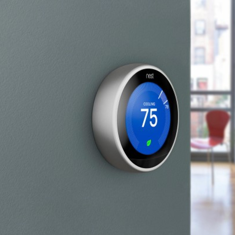 A smart thermostat