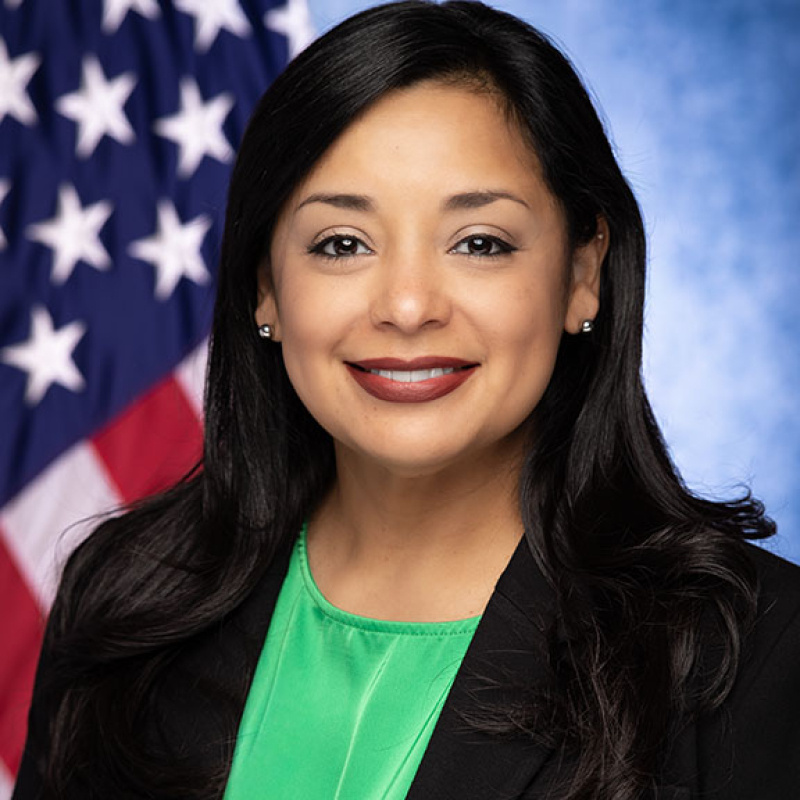Head and shoulders studio photo of Marla Morales.