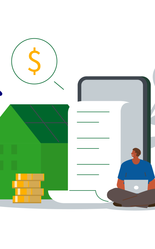 Savings Hub House Graphic
