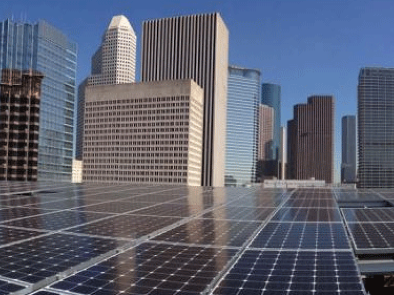 Mickey Leland Federal Building Solar Panel