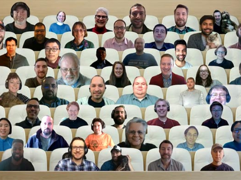 Image showes a group picture of the Energy I-Corps Cohort 11 participants in a virtual setting.