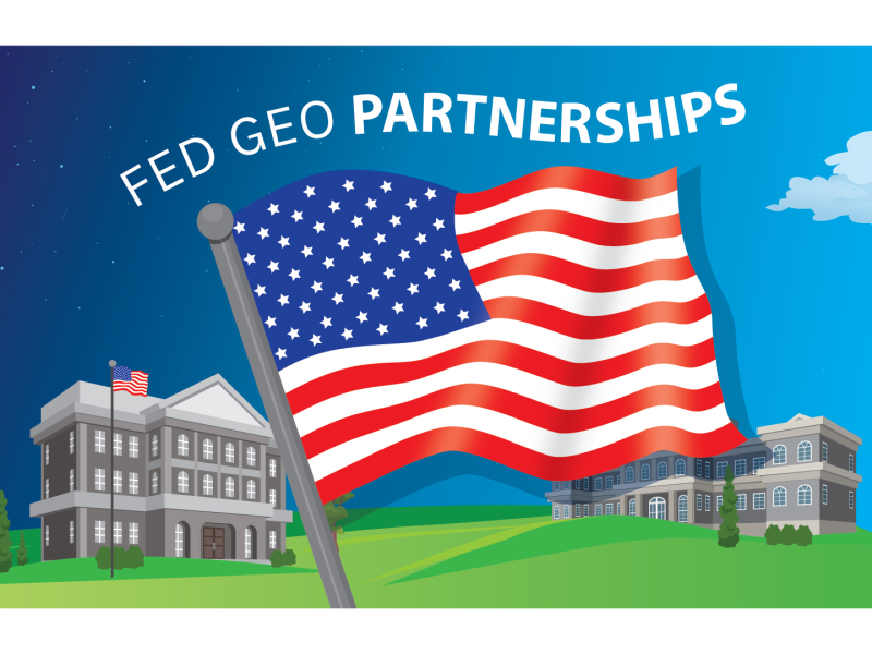 Federal Geothermal Partnerships postcard image