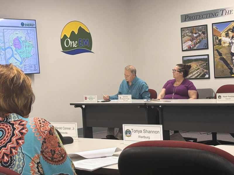 TDEC's Kristof Czartoryski and EPA's Samantha Urquhart-Foster