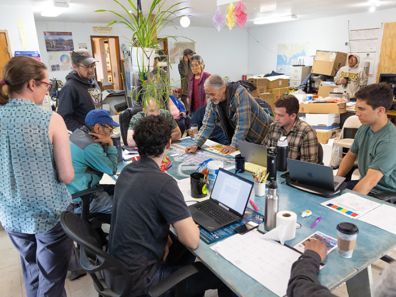 2023 GCC policy track team meets with stakeholders in Elim, AK