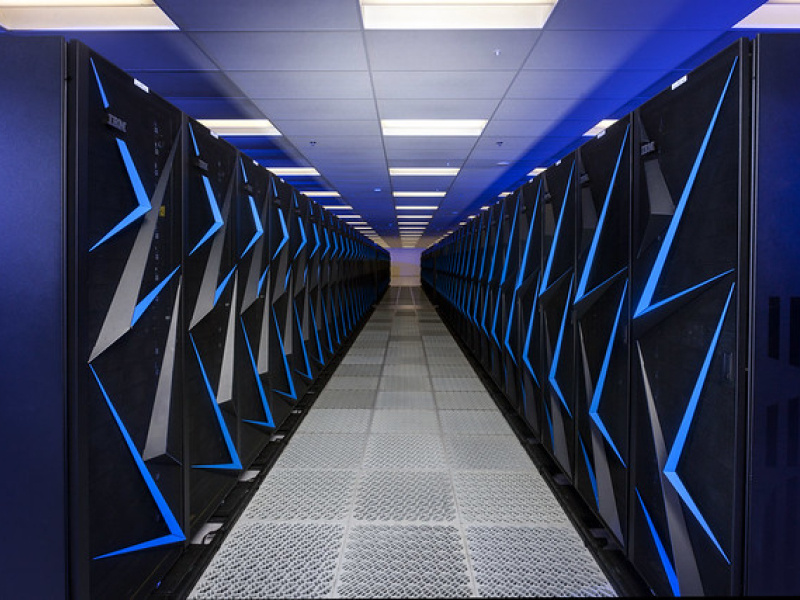 photo of a supercomputer