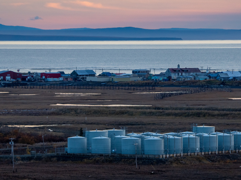 A microgrid in the small Alaskan village of Unalakleet. 